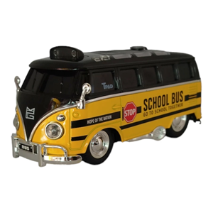 اسباب بازی ماشین فلزی فولکس اتوبوس مدرسه دودزا School Bus_اسباب بازی